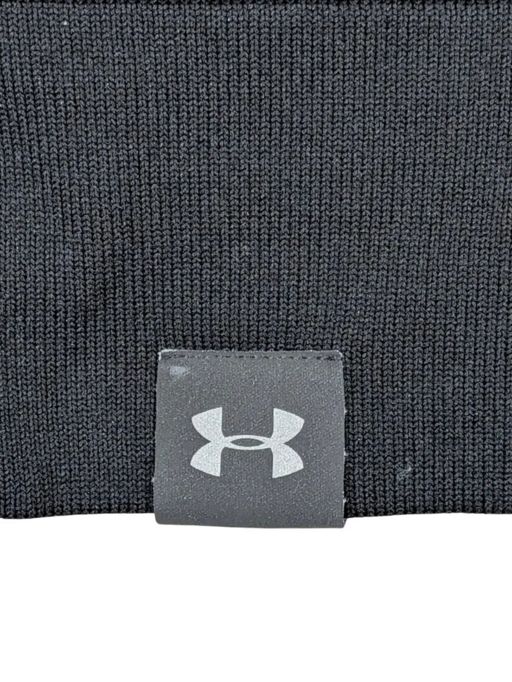 Under Armour Mens IntelliKnit Phantom Crewneck Sweater XXL Black Red Stripe